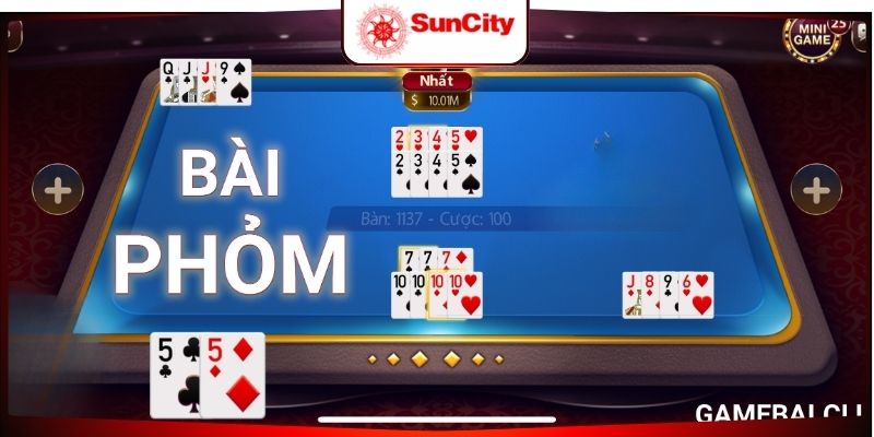 Game Phỏm thu hút người chơi cực đông đảo