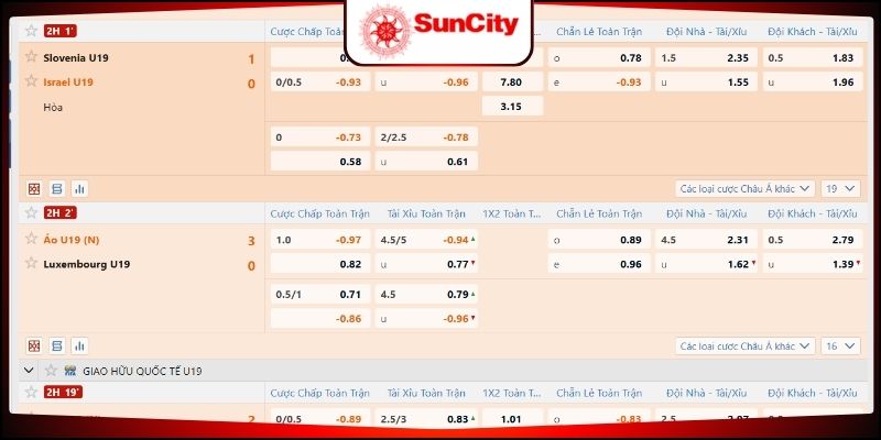 SABA cung cấp tỷ lệ thưởng cạnh tranh