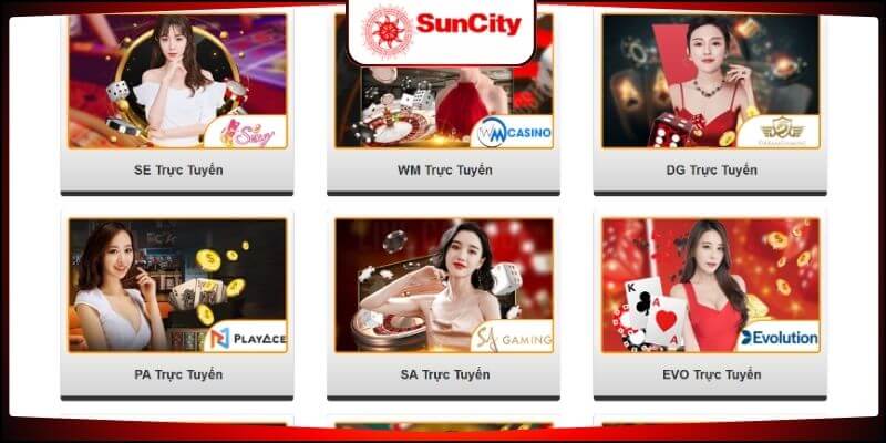 Cá cược casino Suncity đẳng cấp thời thượng mỗi ngày